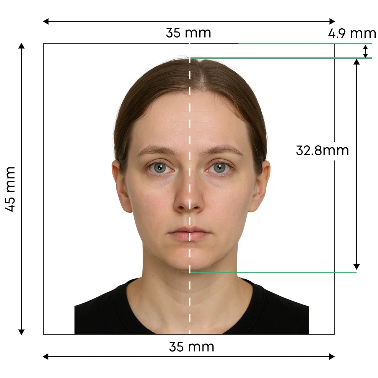 Step-by-step guide for creating a perfect UK passport photo online, with proper lighting and background.
